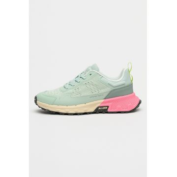 Pantofi sport Off Runner Vent cu insertii din plasa - Verde menta