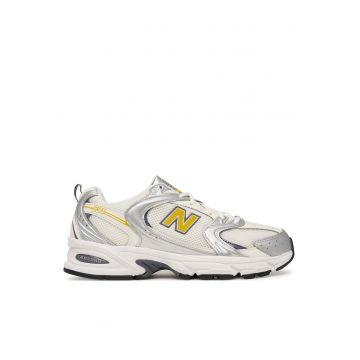 Pantofi sport  piele ecologica - Gri