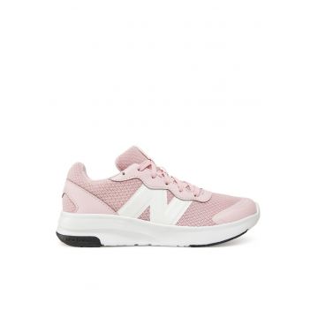 Pantofi sport unisex -  piele ecologica - roz