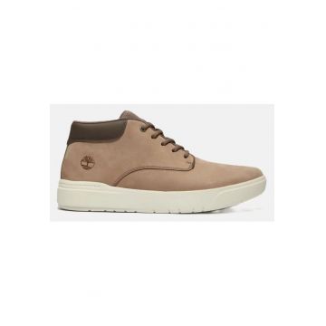 Seneca Bay Mid Lace Up Sneakers Barbati - Bej