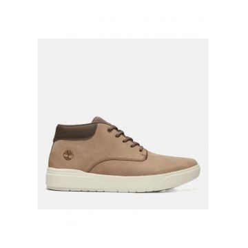 Seneca Bay Mid Lace Up Sneakers Barbati - Bej