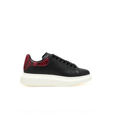 Sneakers dama -  Oversized - Rosu/Negru