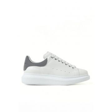 Sneakers dama -  Reflective - Alb/Gri