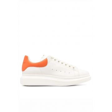 Sneakers femei -  Oversized Alb/Portocaliu - Alb/Portocaliu
