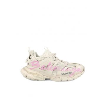 Sneakers femei -  Track - Bej/Roz