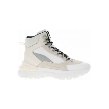 Tenisi cu profil inalt si talpa wedge
