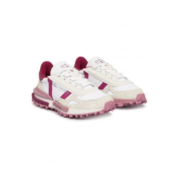 Tenisi dama -  piele naturala - alb - interior textil
