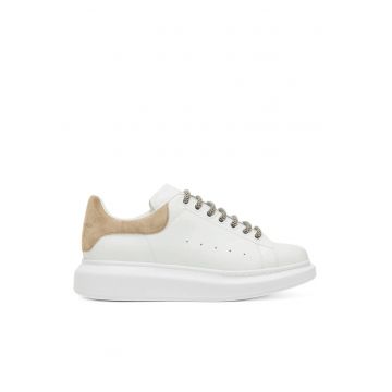 Tenisi femei -  Oversized - Alb/Bej