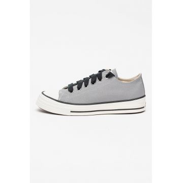 Tenisi unisex Chuck Taylor Throwback din panza - Gri cenusiu