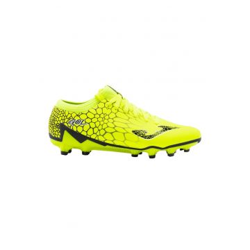 Ghete fotbal Gol pentru teren cu iarba dura GOLS2409FG -  Galben fluorescent - Galben