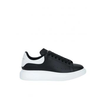 Oversized colour-black/white man sneakers - Alb