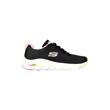 Pantofi sport Arch Fit Infinity - Negru/Roz/Verde lime