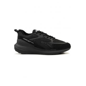 Pantofi sport barbati -  L003 Eco Core Active - design modern - negru - piele ecologica/piele intoarsa
