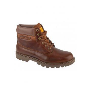 Pantofi sport barbati P726360 -  Maro - Piele naturala