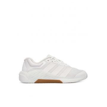 Pantofi sport dama -  alb - material textil - pentru antrenamente intense -