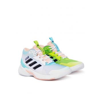 Pantofi sport dama -  alb - material textil
