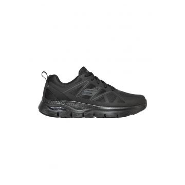Pantofi sport din material textil Work - Negru stins