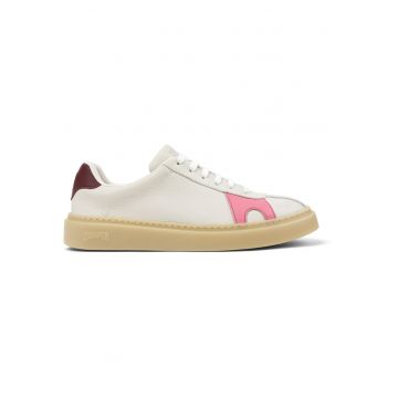 Pantofi sport Runner Twentyfive Twins din piele - Alb
