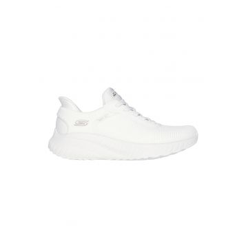 Pantofi sport Slip-ins™ BOBS din material textil - Alb optic