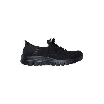 Pantofi sport slip-on Graceful - Negru