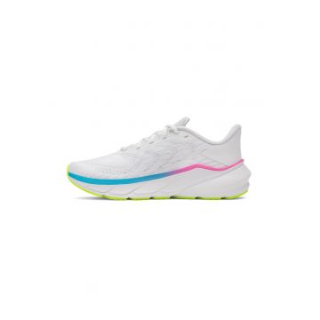 Pantofi sport UA Turbulence 3 pentru alergare - Alb/Verde neon/Albastru