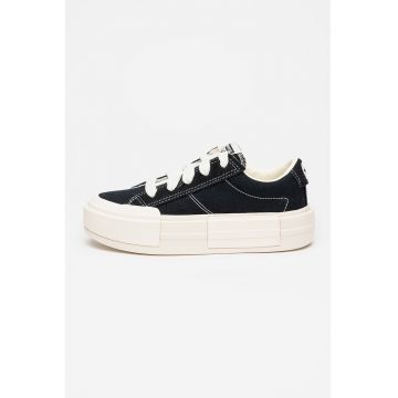 Tenisi cu talpa flatform Chuck Taylor All Star Cruise - Alb/Negru
