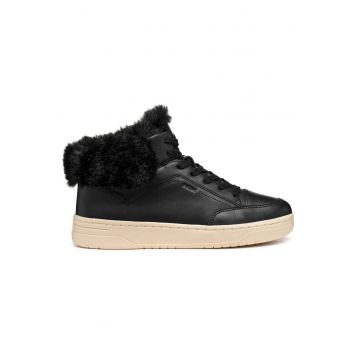 Tenisi dama  Sedral Court D564Q - piele naturala - negru