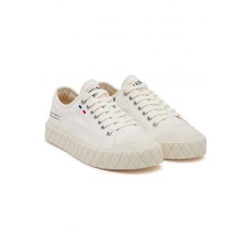 Tenisi unisex -  material textil - alb -