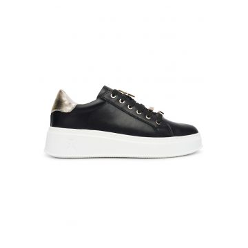 Tenisi unisex  PPJ905.31 - piele naturala - negru