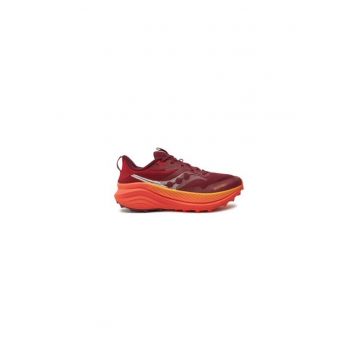 Pantofi alergat pentru dama  304220548 - Textil - Rosu - Rosu