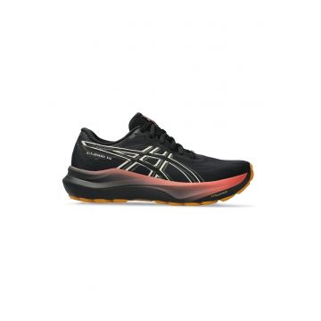 Pantofi cu aspect tricotat pentru alergare GT-2000 - Alb/Negru/Galben pal