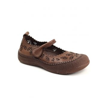 Pantofi dama piele naturala 9VZM80008B 02 N - Maro