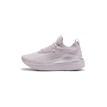 Pantofi de plasa cu aspect tricotat pentru alergare Softride - Lila