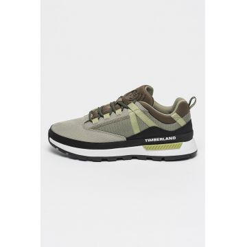 Pantofi din plasa pentru trekking Euro Trekker - Verde/Negru