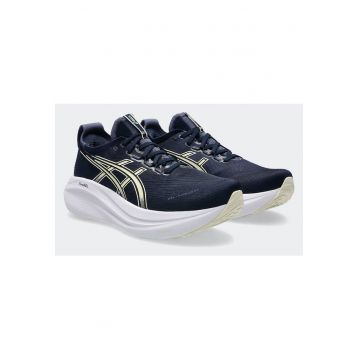 Pantofi sport barbati -  GEL-NIMBUS 27 - plasa - Alb/Negru