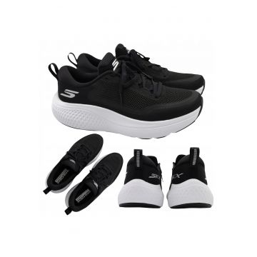 Pantofi sport Barbati -  Negru si Alb - marime 45 - plasa