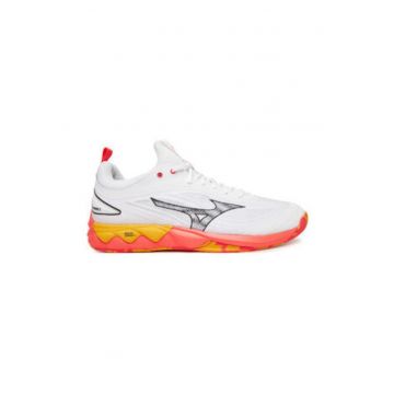 Pantofi sport barbati -  V1GA2420 - alb - coral - 65875 - Alb