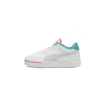 Pantofi sport cu insertii de piele intoarsa CA Pro Retro Resort - Alb/Gri deschis
