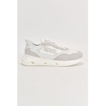 Pantofi sport cu insertii de piele intoarsa