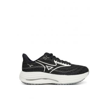 Pantofi sport dama  alergare - negru - textil