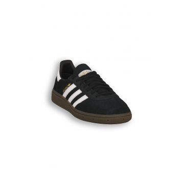 Pantofi sport dama  Handbal IH8010 - piele intoarsa - negru