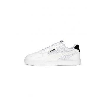 Pantofi sport de piele ecologica Caven - Alb optic