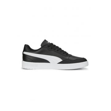 Pantofi sport de piele ecologica Court Ultra Lite - Negru