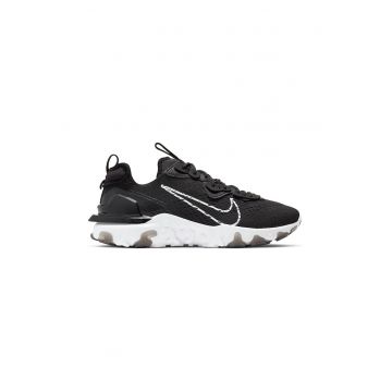 Pantofi sport de plasa tricotata React Vision - Alb/Negru