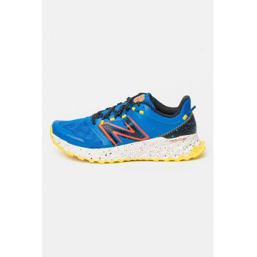 Pantofi sport din material textil cu logo Fresh Foam Garoe - Negru/Albastru royal