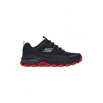 Pantofi sport din piele ecologica Max Protect - Rosu/Negru