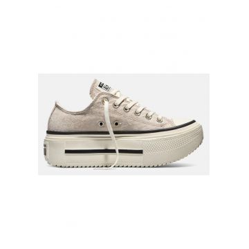 Pantofi sport din textil cu talpa flatform Chuck Taylor All Star Lift -