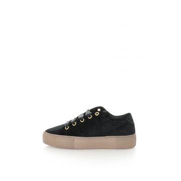 Pantofi sport flatform catifelti Scudo
