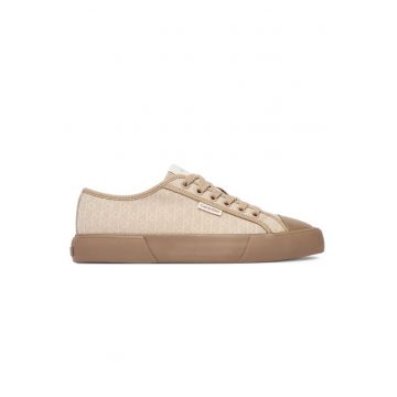 Pantofi sport  pentru Femei - vulc low laceup aop canvas - HW0HW03142-A04 - 40 EU - Maro