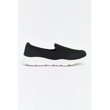 Pantofi sport slip-on de plasa - Negru